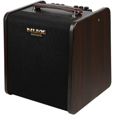 NUX Stageman II AC-80 Bluetooth Portable Acoustic Guitar Amplifier, 80 Watts image 2
