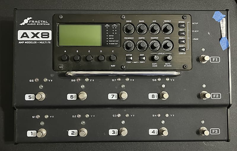 Fractal Audio AX8 Amp Modeler/Multi-FX Processor | Reverb