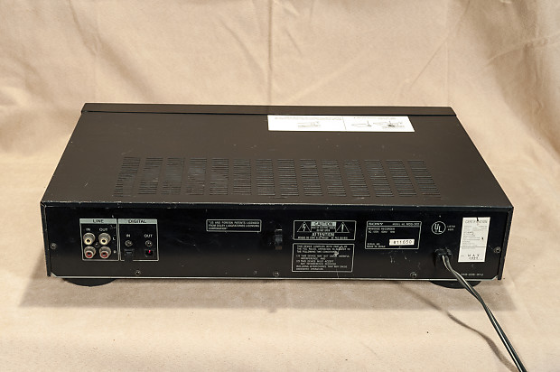 Sony MDS-302 Minidisc Player Recorder Deck Stereo SALE! | Reverb