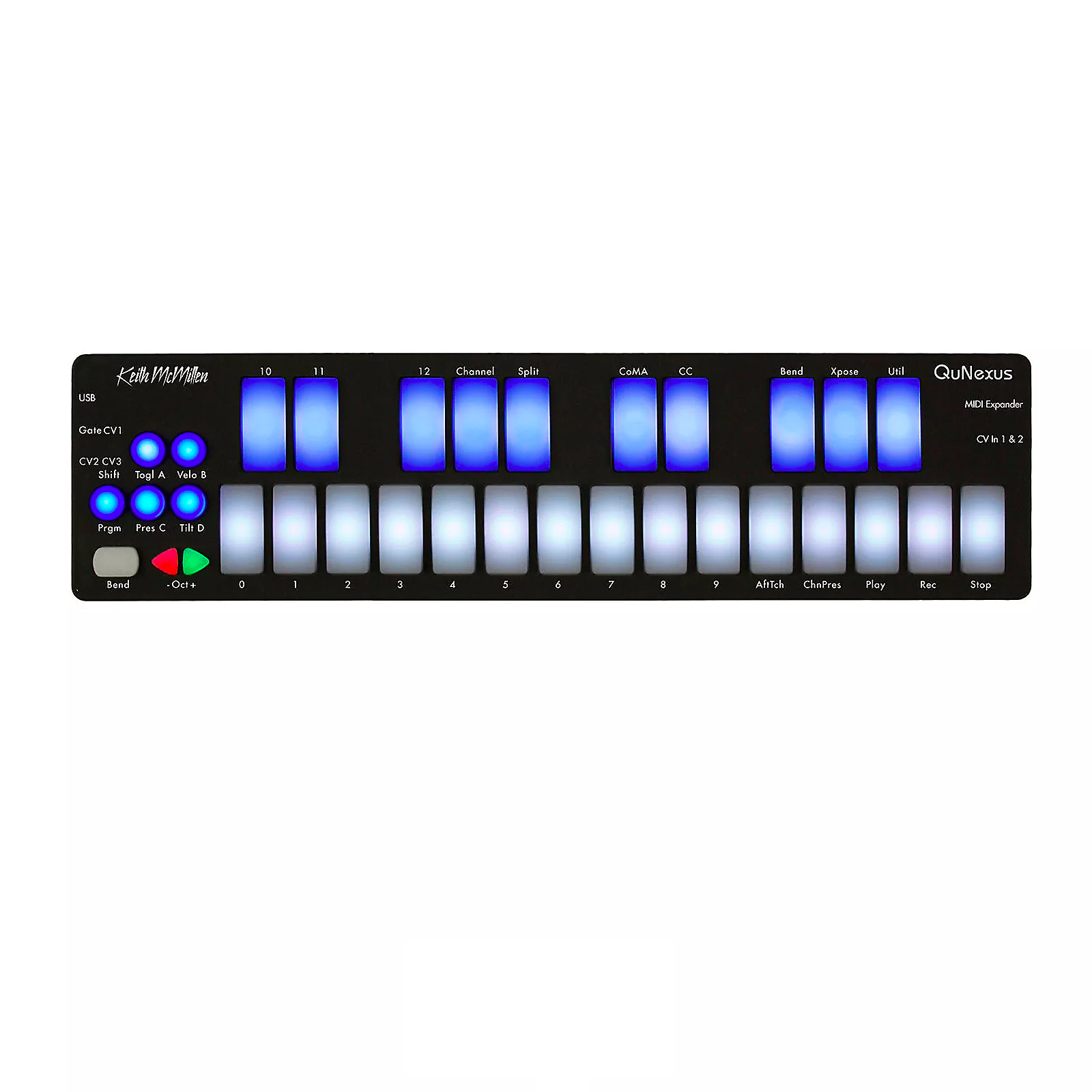 Keith McMillen Instruments QuNexus 25-Key MIDI Controller | Reverb