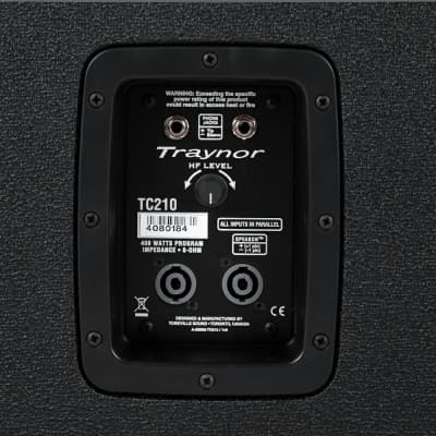 Traynor TC210 | 2x10" w/ Tweeter 400W Bass Cabinet. Brand New! image 5