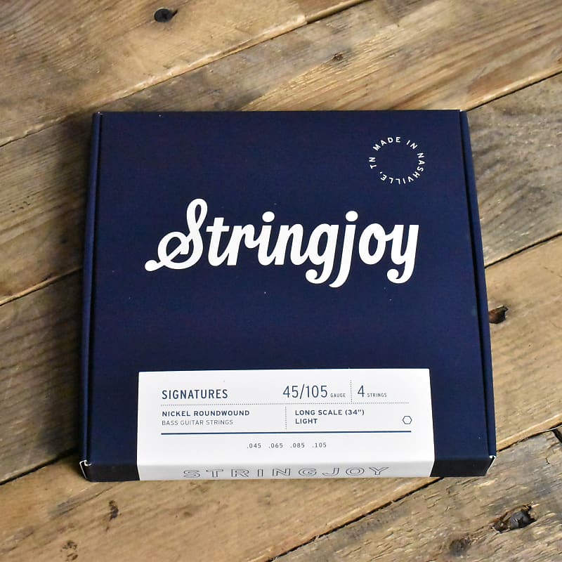 Stingjoy 4 Sting 4 Sting Long Scale Signatues Nickel
