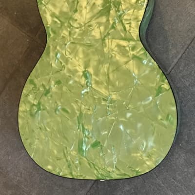 Slingerland Maybell Recording Guitar pre-war pearloid green image 11