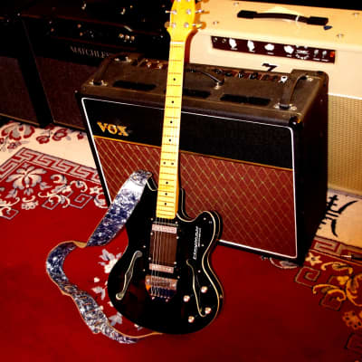 Burns HAYMAN 2020 1974 Black Guitar.  RARE. Innovative. A Masterbuilt Masterpiece by Jim Burns.. image 13