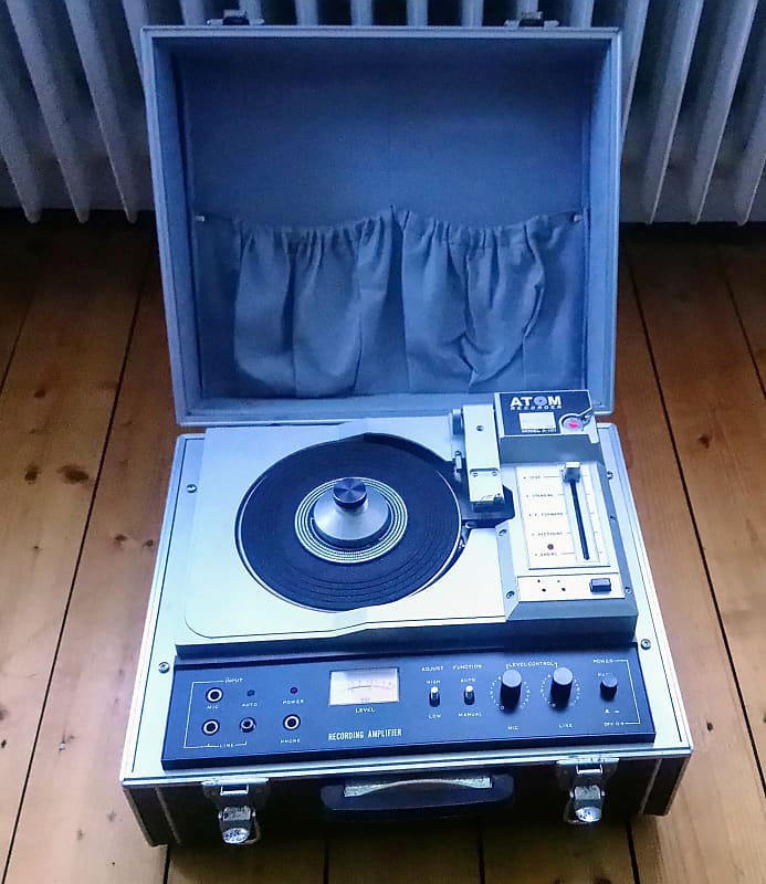 Record cutting machine - Lathe Atom A-101 / Vanrock E-101 Vinyl recorder -  best for 7'' Dubplate