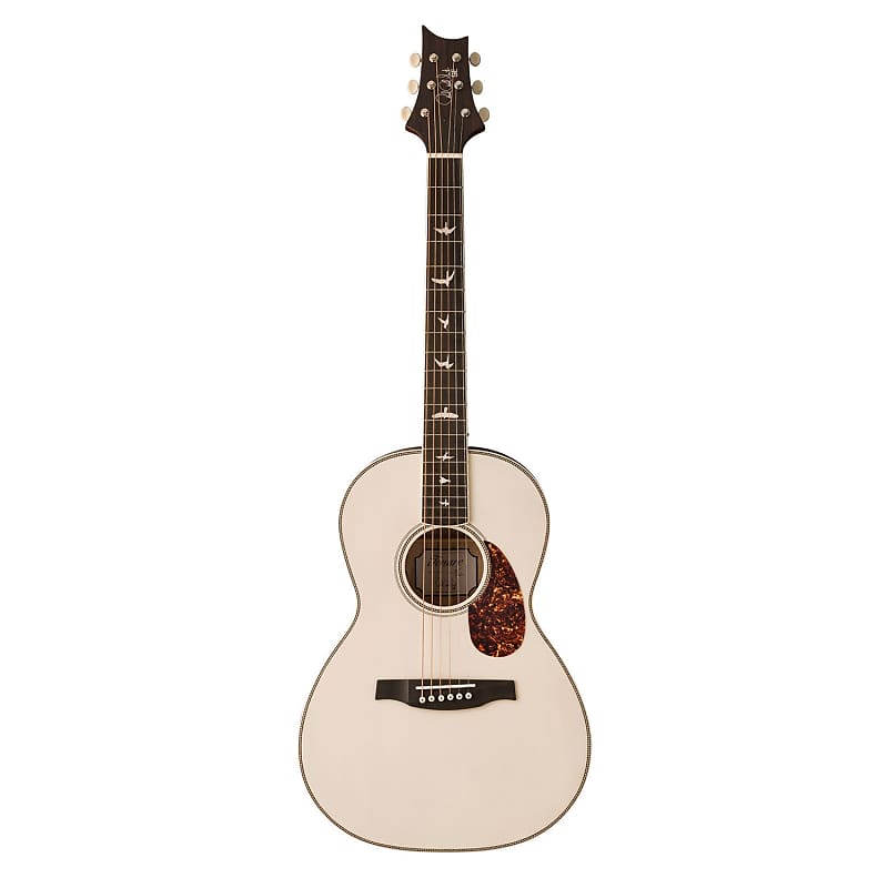 PRS Paul Reed Smith SE P20E Acoustic Electric Parlor Guitar, Antique White image 1