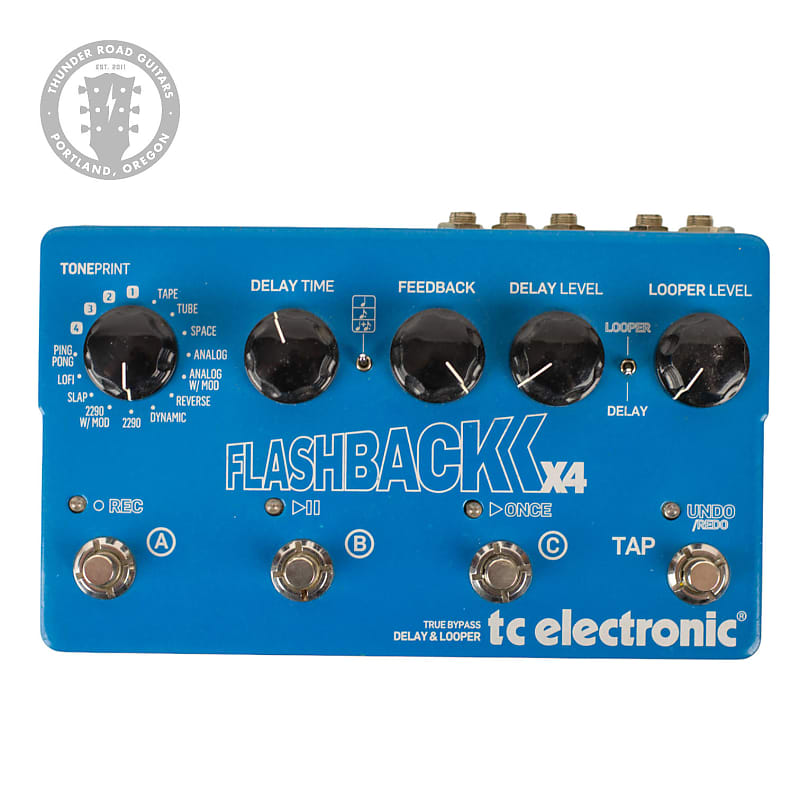 Used TC Electronic Flashback X4 Delay Pedal