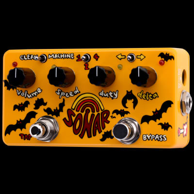 ZVEX Effects Sonar Tap-Tempo Tremolo (Hand-Painted) image 2