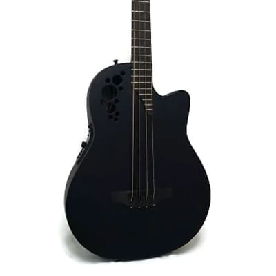 Ovation B778TX-5 Pro Series Elite TX Mid Depth Maple Neck 4-String Acoustic-Electric Bass Guitar for sale