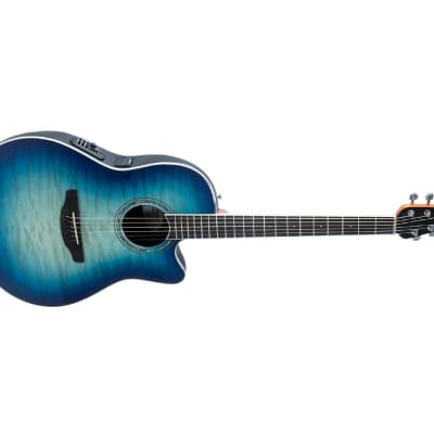 Ovation Celebrity Traditional Plus CS28P-RG A/E Guitar - Regal to Natural image 4