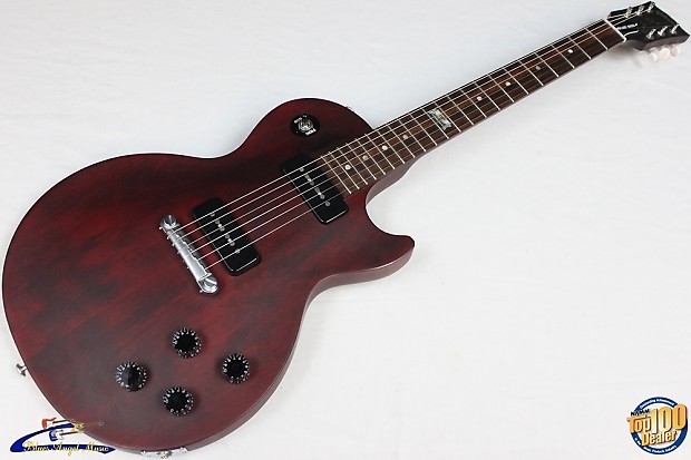 2014 Gibson Les Paul Melody Maker 120th Anniversary, Wine Red (Satin) #36319