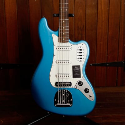 Fender Vintera II '60s Bass VI Lake Placid Blue Bass Guitar image 2