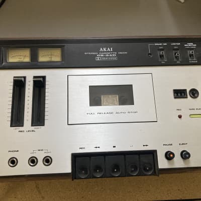 Akai Tape cassette 1970s Wood image 3