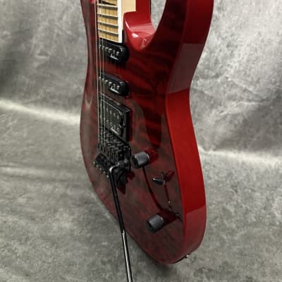 Jackson JS34Q Dinky DKAM 2021 - Transparent Red image 7