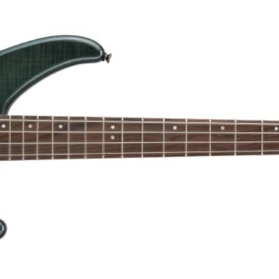 Burny ZB-85 Norio Toshiro Signature T-Bird Bass Guitar Blue