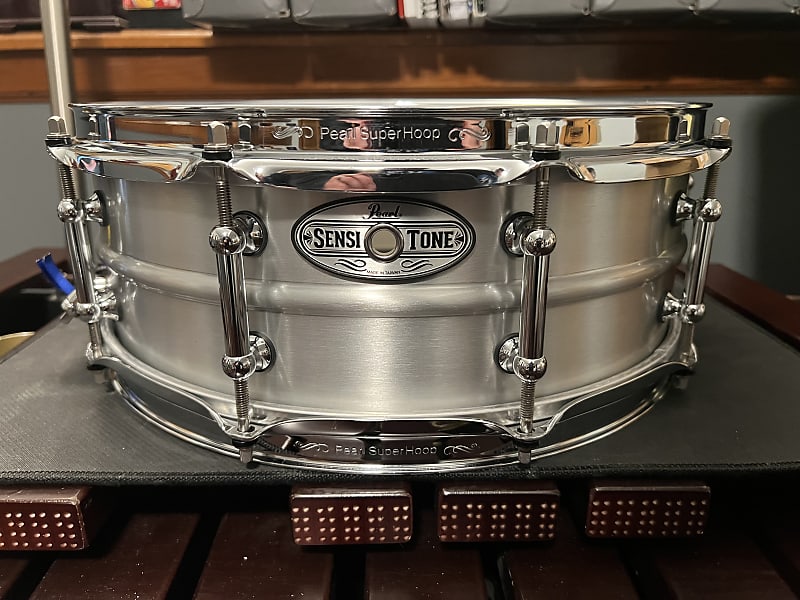 Pearl 14x5 SensiTone Heritage Alloy Black/Brass Snare Drum
