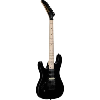 Kramer Striker HSS Electric Guitar, Maple Fingerboard (Left-Handed), Ebony image 6