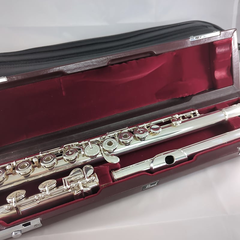 Pearl PF675 flute silver sterling headjoint open hole Reverb