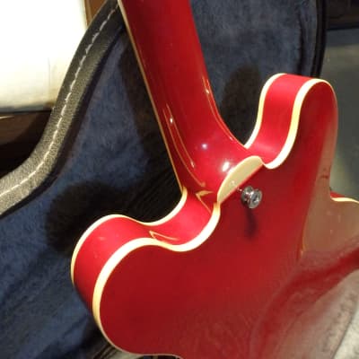 Hamer Echotone 2000 Trans Red 335 Semi-Hollow Guitar Seymour Duncan PAF image 9