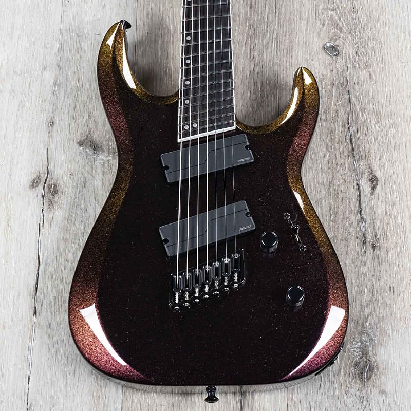Jackson Pro Series Dinky DK Modern HT7 MS 7-String Guitar, Ebony, Eureka Mist image 1