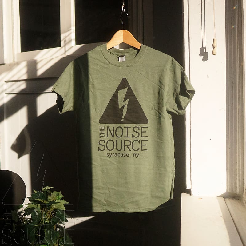 The Noise Source logo t-shirt - Olive Green / L image 1
