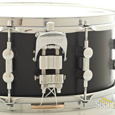 Sonor 6x13 SQ1 Birch Snare Drum - GT Black image 5
