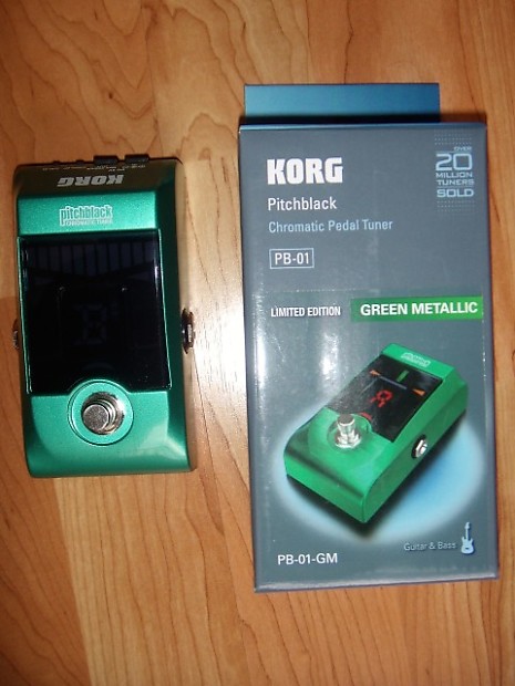 Korg Pitchblack PB-01-GM Limited Edition Metallic green