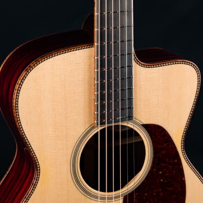 Bourgeois 00-12C “The Coupe” DB Signature Deluxe Maritima Rosewood and Port Orford Cedar NEW image 8