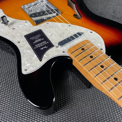 Fender Vintera II '60s Telecaster Thinline, Maple Fingerboard- 3-Color Sunburst (MX23045297) image 4