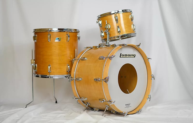 Ludwig No. 990 Deluxe Classic Outfit 9x13 / 16x16 / 14x22" Drum Set (3-Ply) 1969 - 1976 image 1