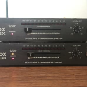 dbx 163X Over Easy Compressor / Limiter Pair