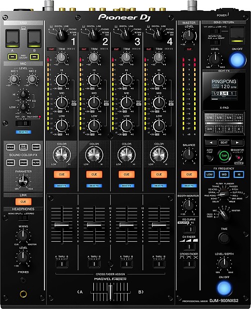 Pioneer DJM-900NXS2 4-channel DJ Mixer with Effects image 1