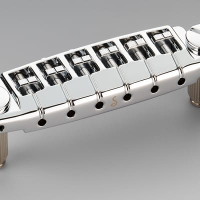 Schaller Germany Signum Wrap-Around Locking Guitar Bridge - CHROME 12350200 for sale