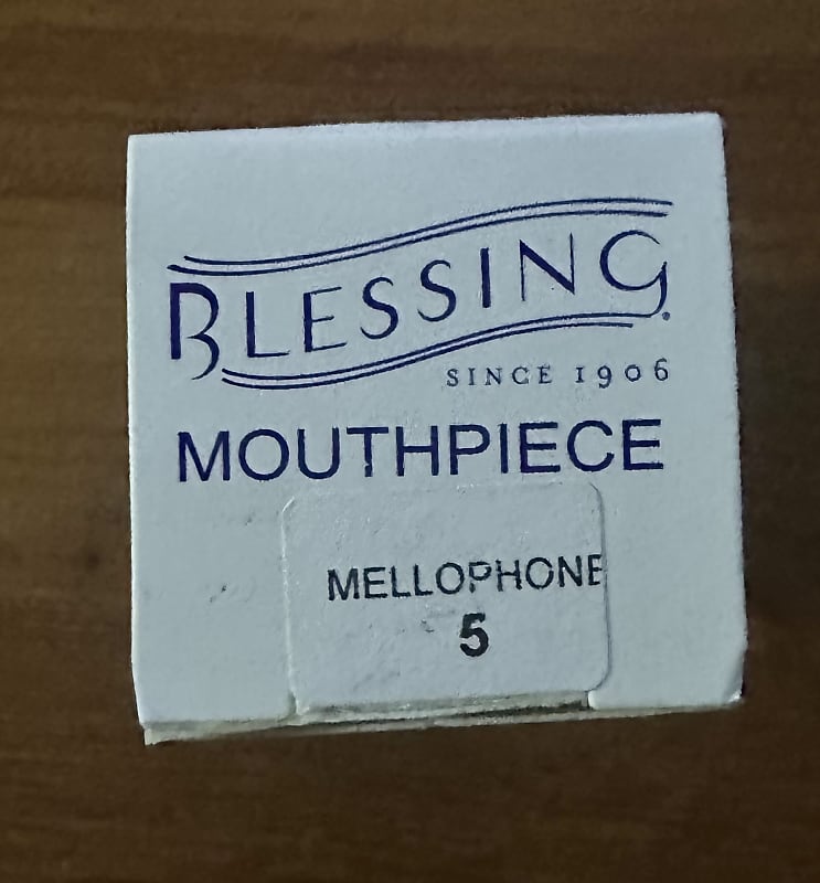 Blessing Blessing Mellophone 5 Mouthpiece 2010's silver Reverb