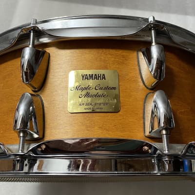 Yamaha Maple custom absolute 14x5.5 ???? Natural image 1