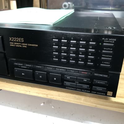 Sony ES Series CDP X222ES Single Disc CD player - W Manual Tested image 4