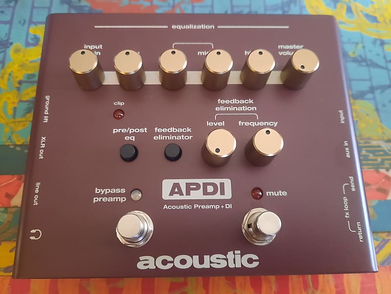 Acoustic ADPI Preamp Mint in box Reverb