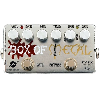 Zvex Box of Metal Vexter High-Gain Distortion Pedal