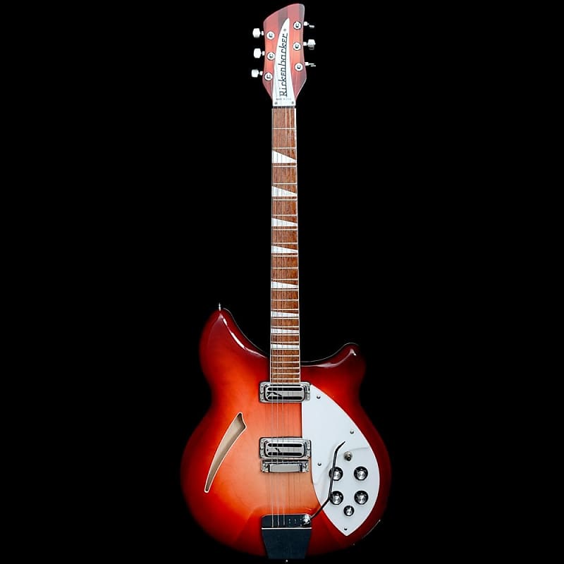 Rickenbacker 360/6 Electric Guitar in Fireglo w/ Tremolo, Pre-Owned