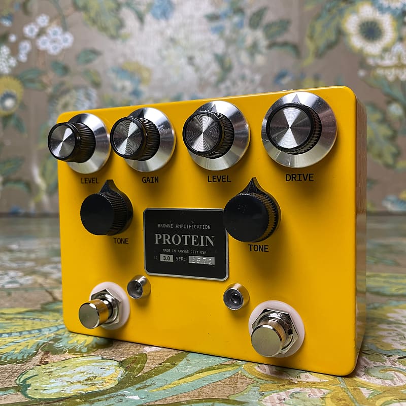 【希少品】BROWNE AMPLIFICATION PROTEIN V3 YEL Protein Dual Overdrive V3 — Browne Amplification