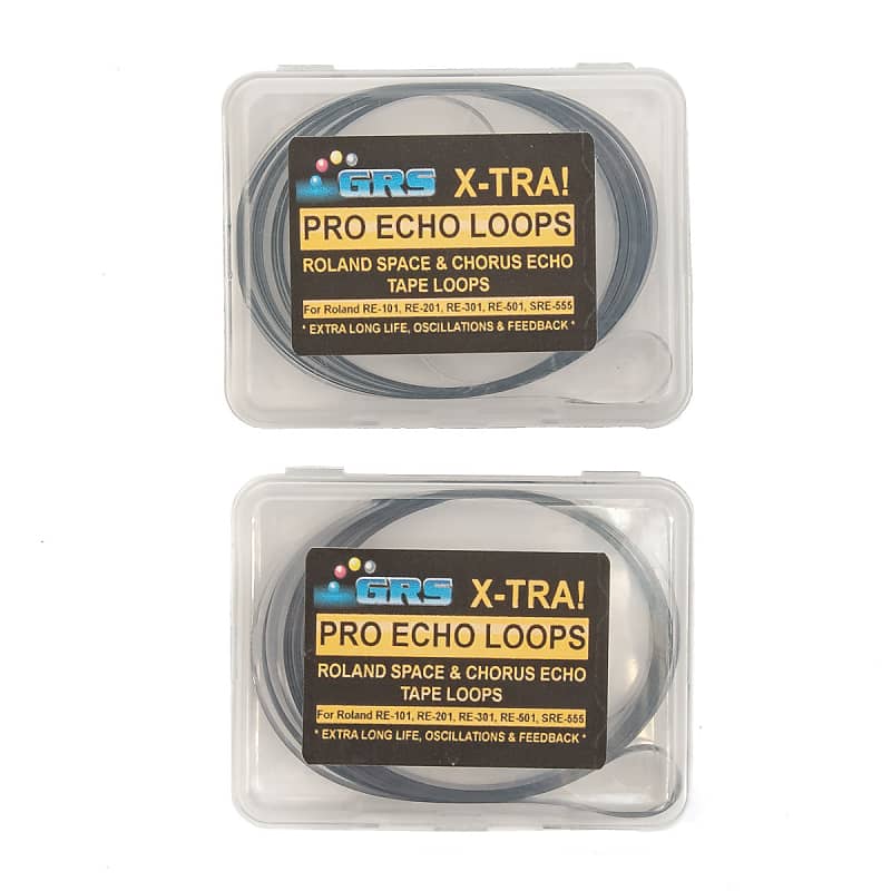 GRS XTra! Pro Echo Loops Set of 2 Tape Loops for Roland Reverb