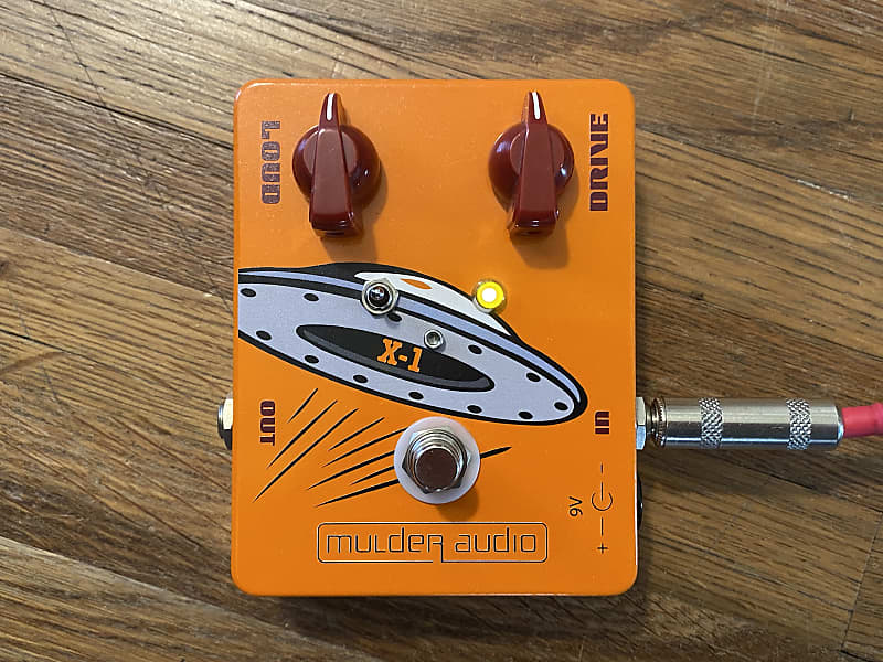 Mulder Audio X1 Overdrive / Fuzz Guitar Pedal. Super Rare. Reverb