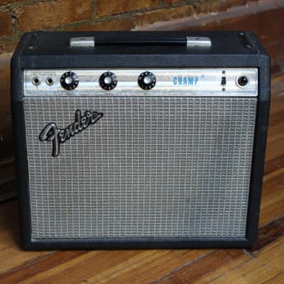 Fender Champ 1977 - Silverface (Serviced!) for sale