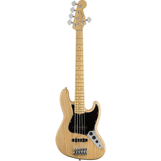Fender American Professional Jazz Bass V with Maple Fretboard Natural 2017 image 2