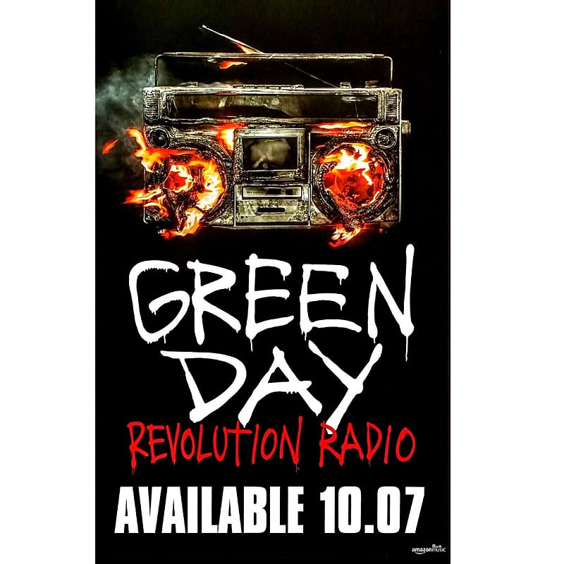 GREEN DAY Revolution Radio Ltd Ed Rare Collectors Large Reverb