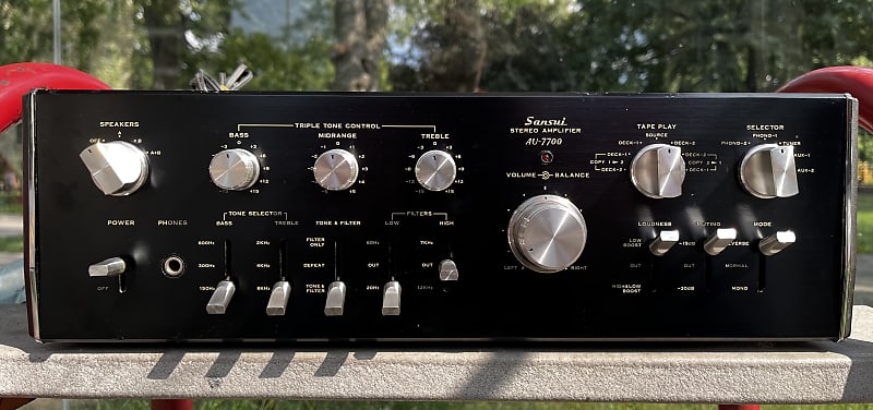 Sansui AU-7700 プリメインアンプ 本体 SANSUI AU-7700の仕様 サンスイ