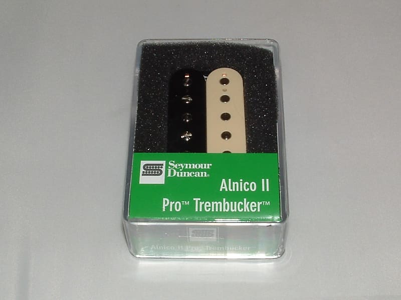 Seymour Duncan TB-APH1 Alnico 2 Pro Trembucker Tremolo Bridge Pickup (Reverse Zebra) - TB-APH1 Rever image 1