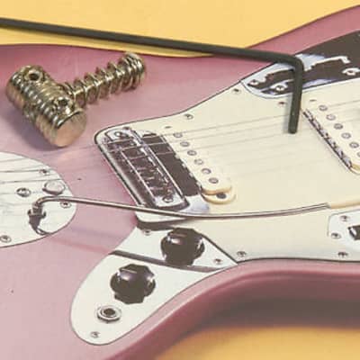 Fender USA Vintage Series Jazzmaster Jaguar Coarse Threaded Bridge Saddle, 0054463000 image 2