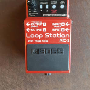 Boss RC-3 Loop Station  Red image 2