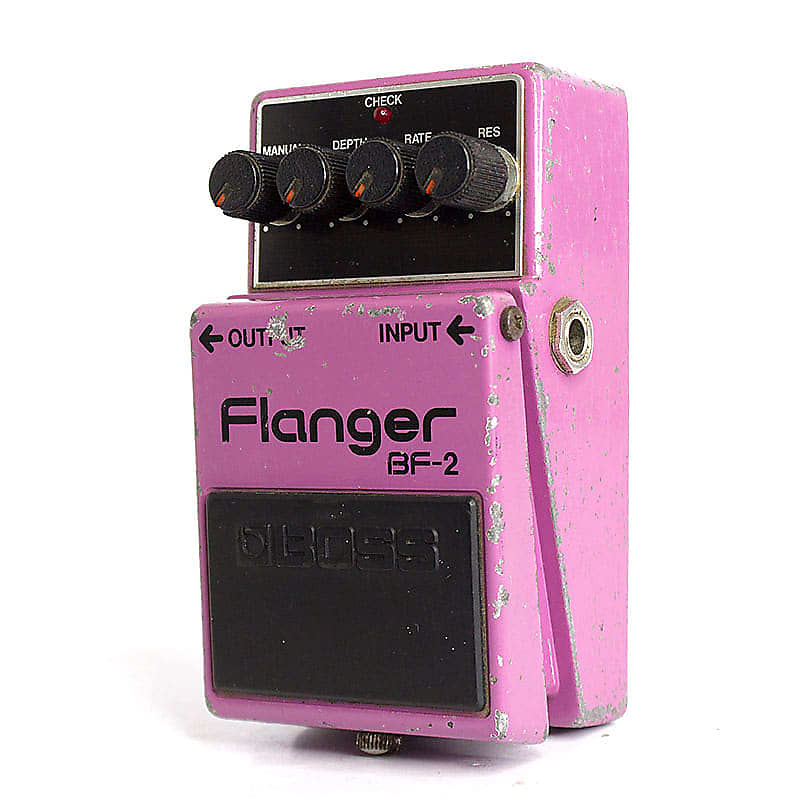 Boss BF-2 Flanger 1980-1984 (Black Label) Made In | Reverb